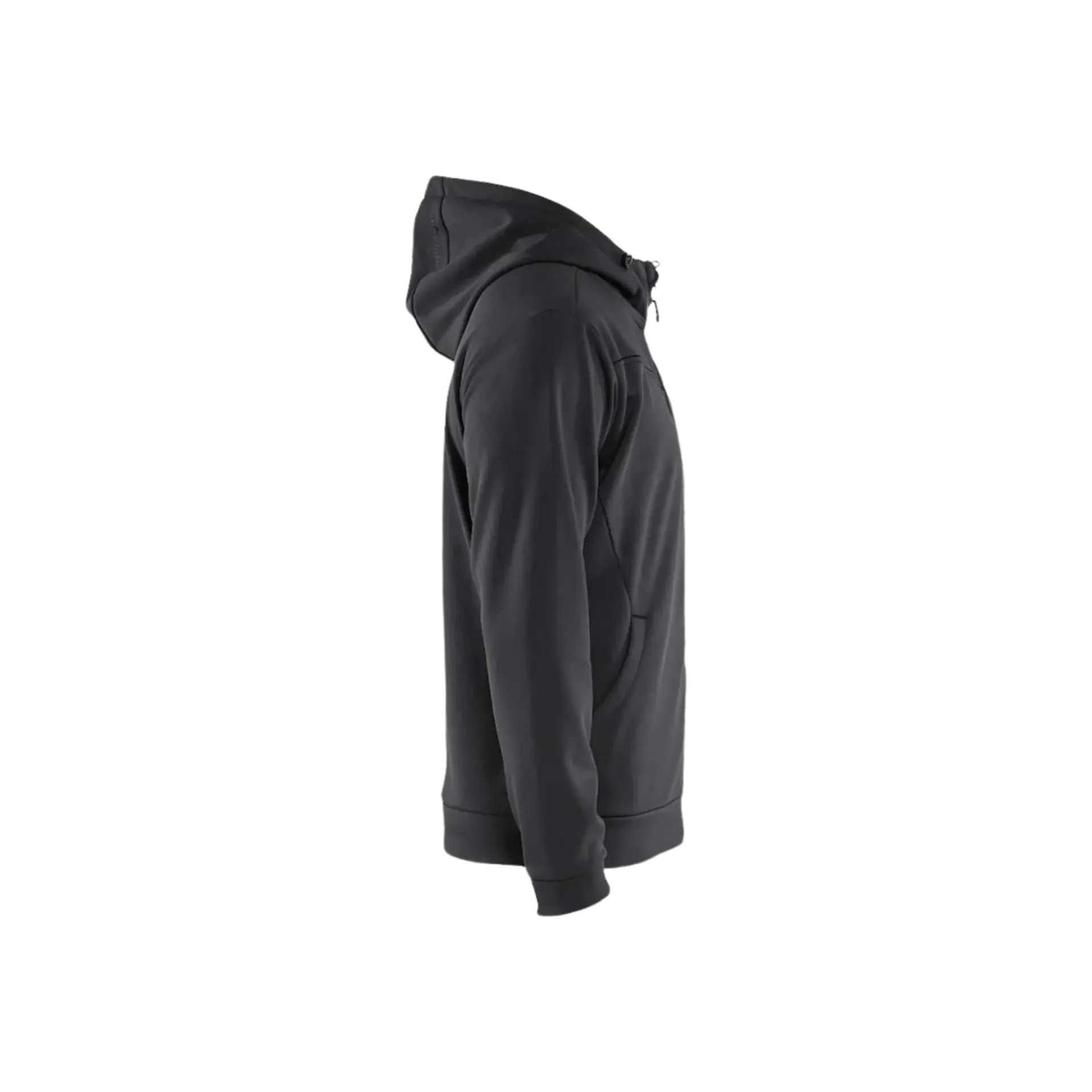 Hoodie zippée 3363/2526/9998 noir/gris - extra large