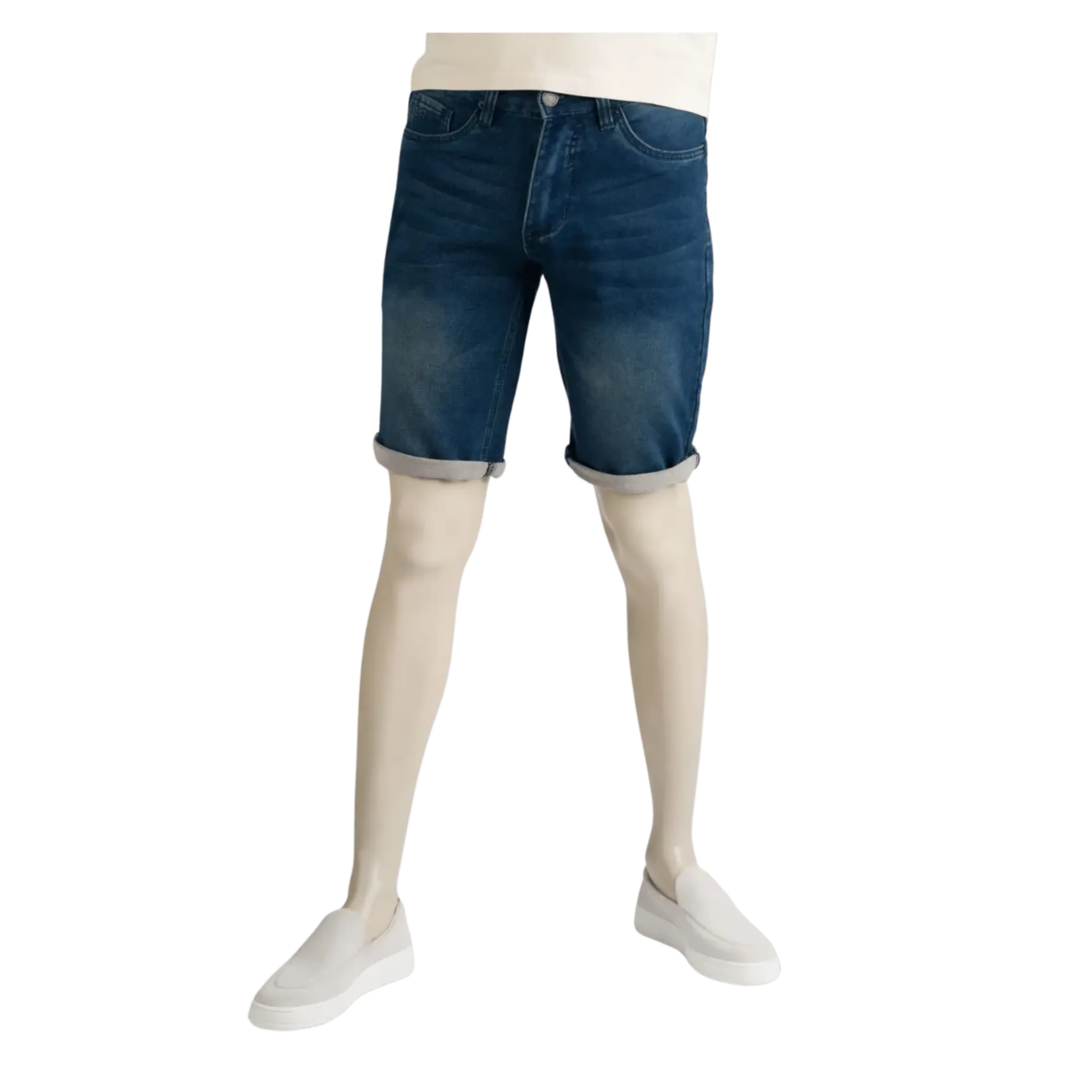 Jeans stretch short jog - 247 jeans - ELM - mid bleu - W32 Jeans stretch short jog - 247 jeans - ELM - mid bleu - W32