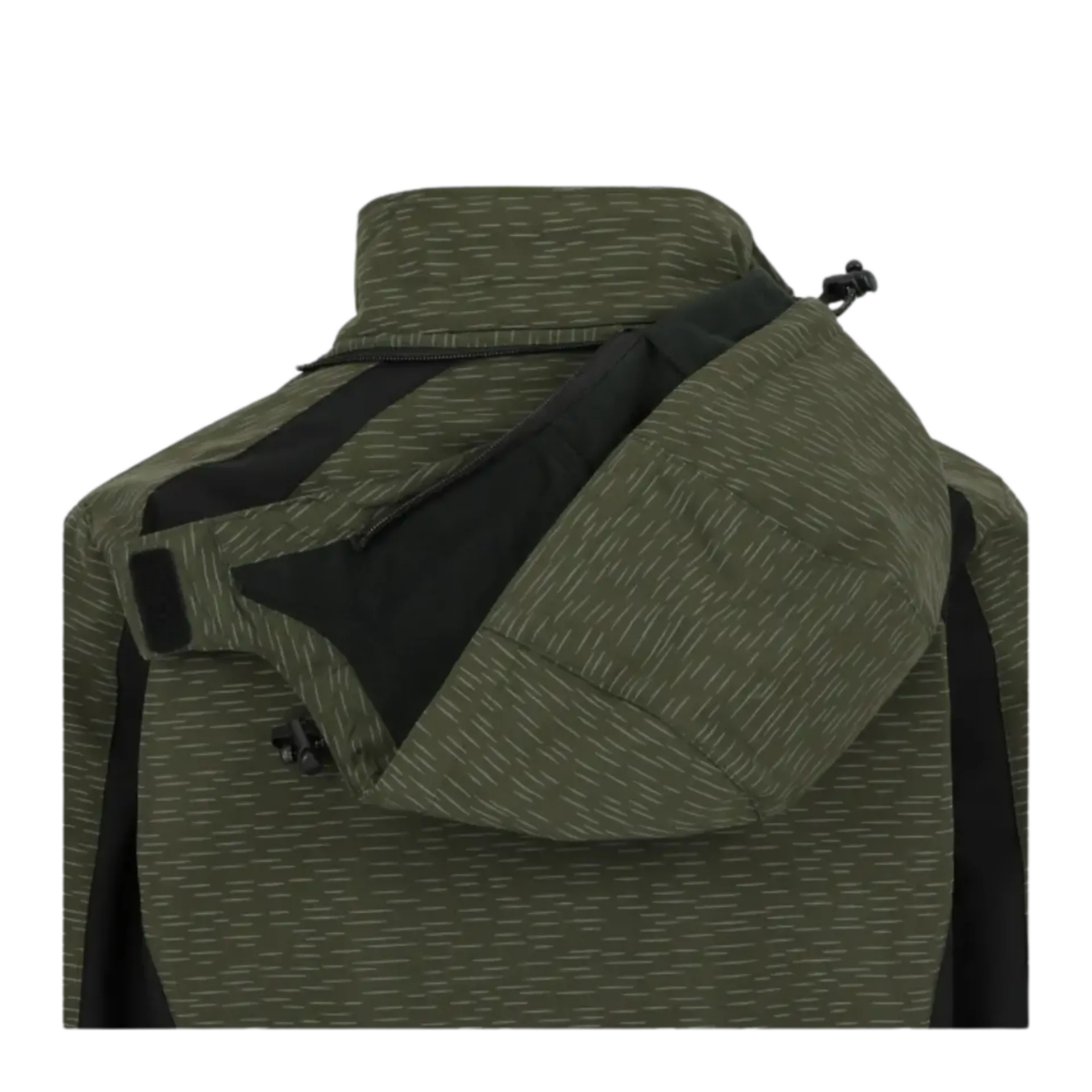 Gilet softshell Flexor - réfléchissant kaki/noir - L