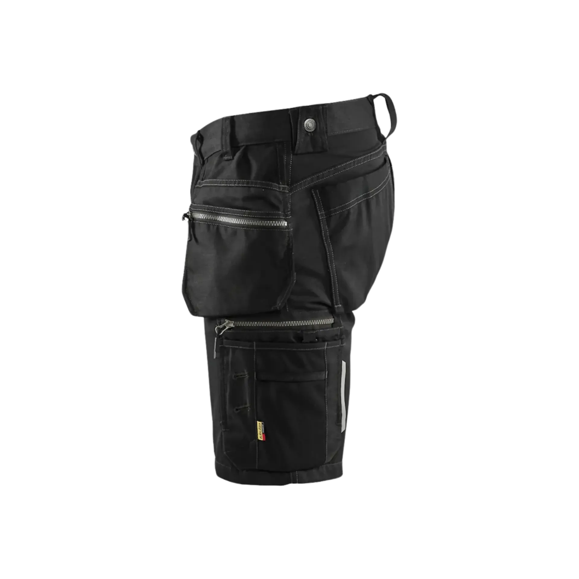 Short met stretchstukken 1598/1860/9900 - zwart - C48