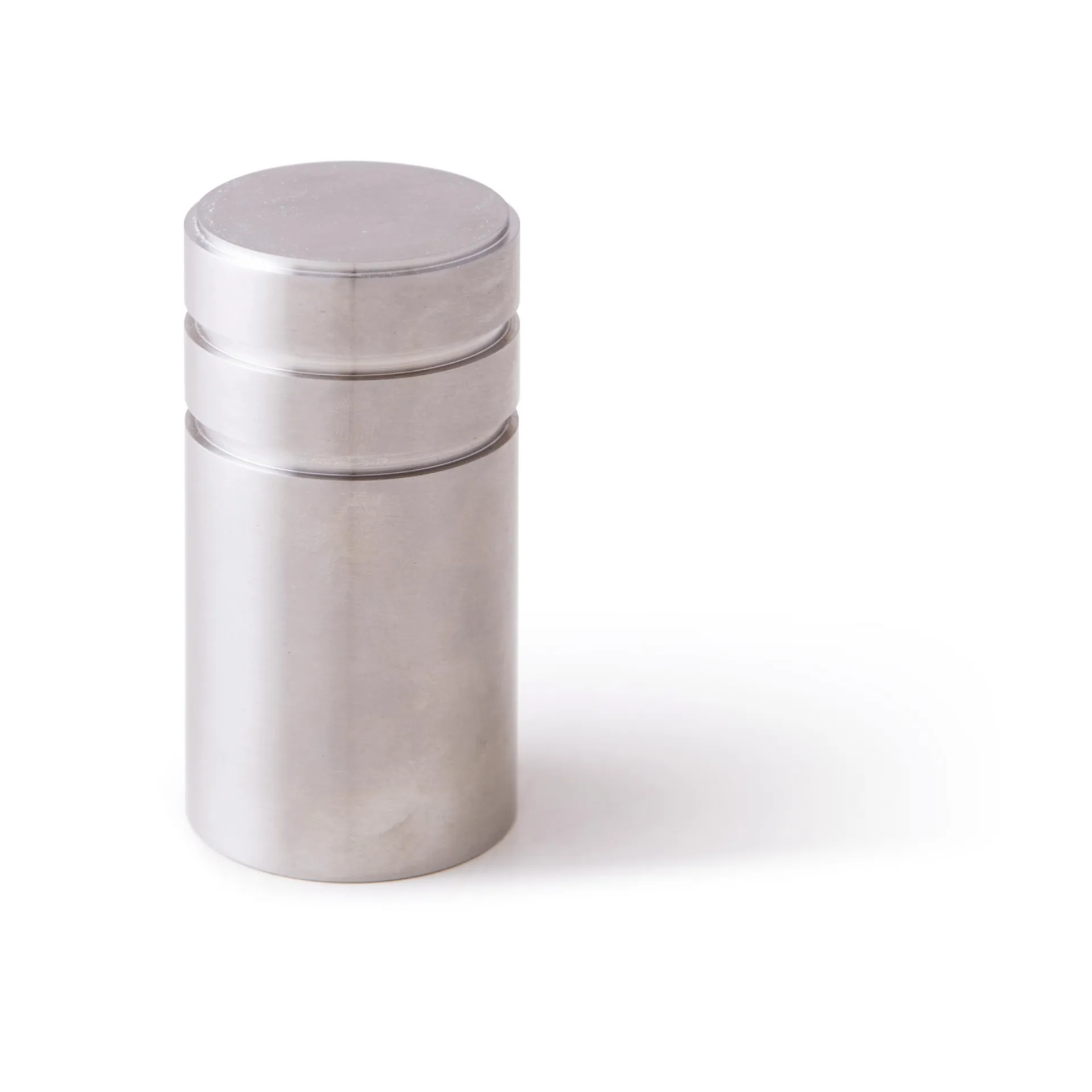 BOUTON DE PORTE KWS 12 C DIA.50MM H.100MM M12 INOX 316 MAT BROSSÉ