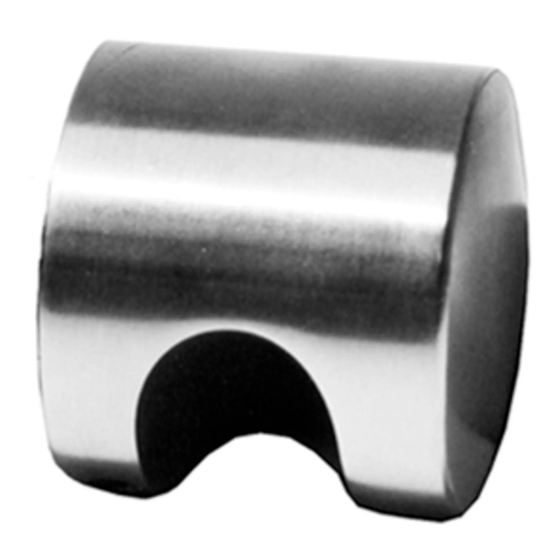 BOUTON DE PORTE INOX-U-Ø  50MM  H=46MM - M12